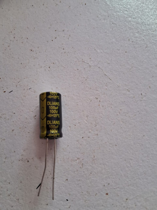 100uf100v electrolytic capacitor