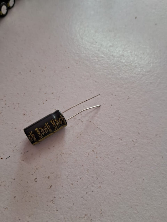 100uf100v electrolytic capacitor