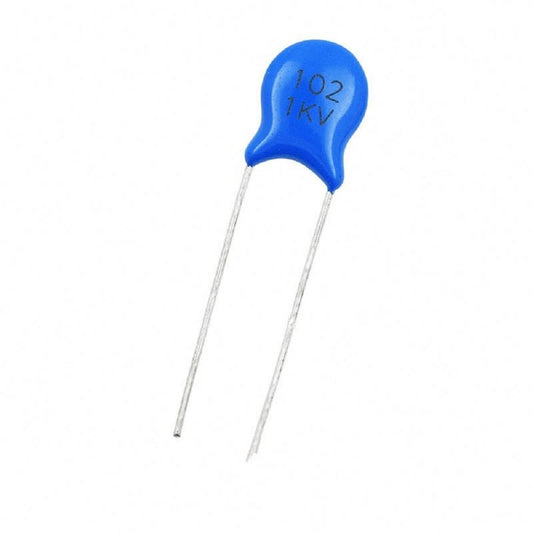 102 pf 1kv Ceramic Capacitor, For Power, 102 Picofarad
