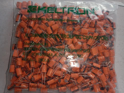 Keltron 470uf 25v Electrolytic Capacitor